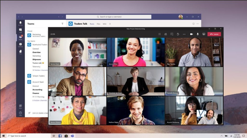 Microsoft Teams para ter novas experiências de reuniões e chamadas em junho